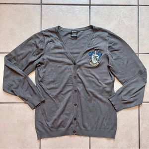 Harry Potter Ravenclaw Crest Cardigan Sweater Women's 2XL 2X
